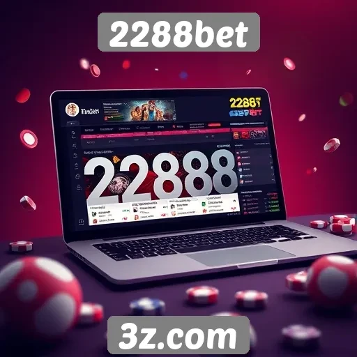 Interface e usabilidade do site 2288bet